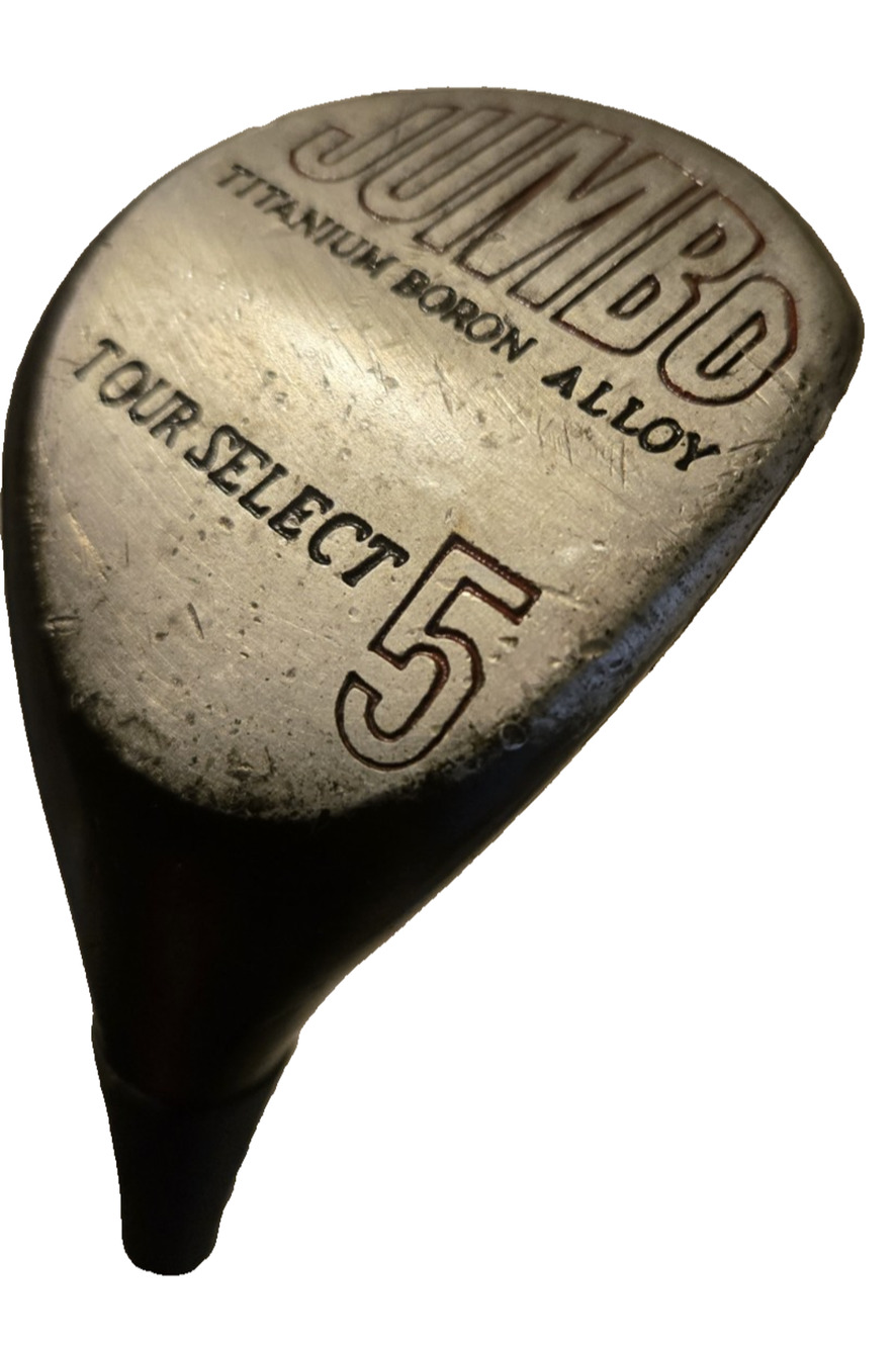 Jumbo Vtg Titanium Boron Alloy Tour Select 5 Wood Golf Club
